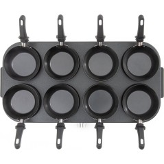 Fritel 142855 Teppanyaki Griddle 1500 W - Aluminium Cooking Plate for Perfect Gatherings!